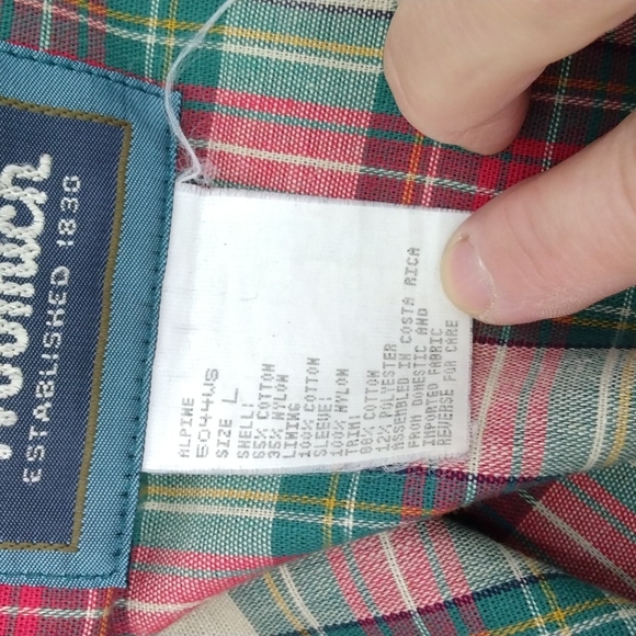 Vintage 90's Woolrich Established 1830 Men's Jacket L - Picture 12 of 16